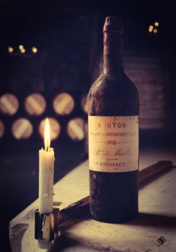 her-master:  I love old wines (and Cognacs