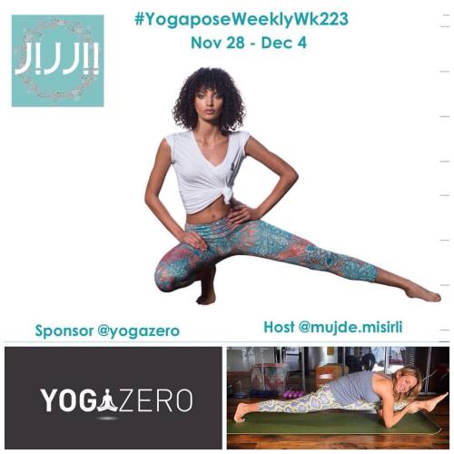 Last day to join our #yogaposeweeklywk223 yoga challenge on Nov 28 - Dec 4. You still can join just 