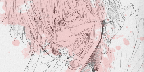 misurugi:  Tokyo Ghoul from the Anniversary Artbook; insp.