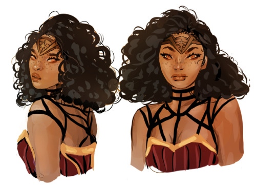 unpretty:wakaju:some fun drawings i did of superboy, storm and wonder-woman a while back!!! HOLY SHI