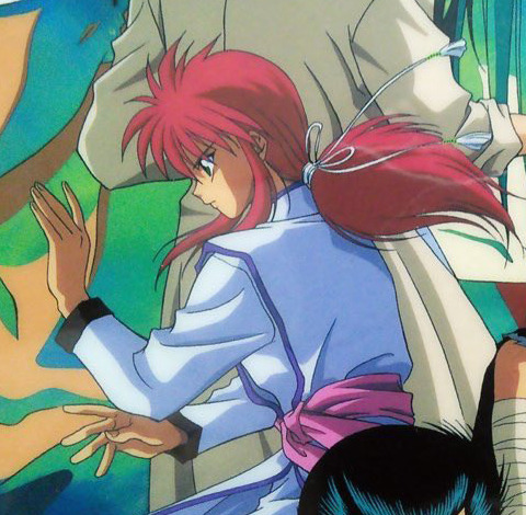 unbalanced-kiss:I can’t believe we’ve been deprived of ponytail Kurama in the anime unless we count 