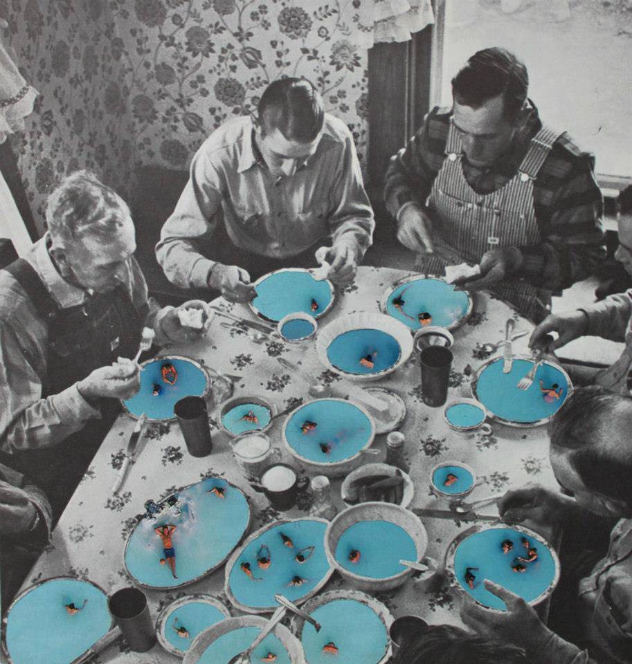 superbestiario:  Soup Swimmers by Heike Weber 