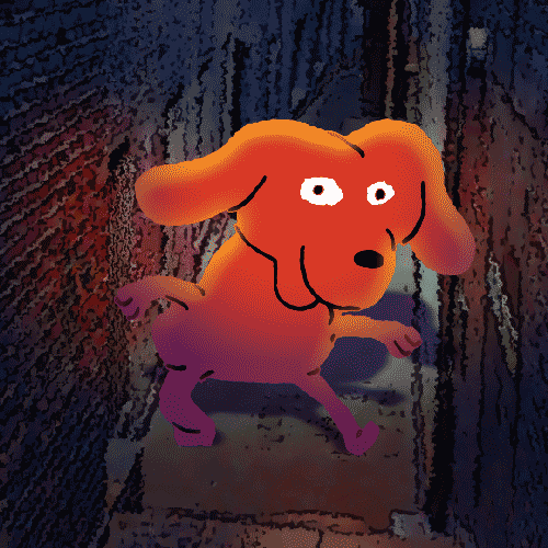 Neilsanders:  Alleyway Detectiveseeking Out The Stenchesstickertober Day 10. I’m