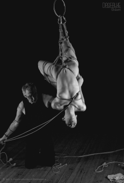 Dasfalke-Shibari:  “Groovin”  Featured Rope Partner: Fiona Vvautrin.shibari