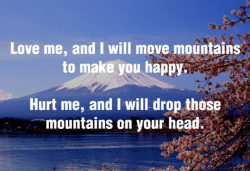 funnyandhilarious:  Love Moves Mountains »