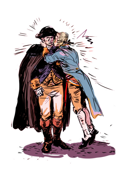 crowthis:wow so Washington and Lafayette had the most endearing relationship ever in real living lif