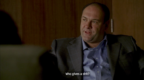 whatriverrunsdeeperthanthis:tony soprano reluctantly said gay RIGHTS