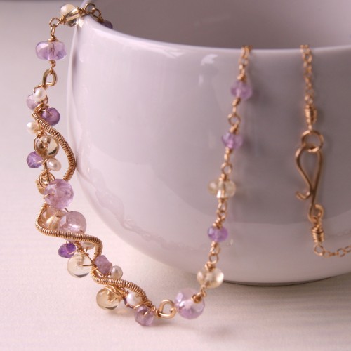 Ametrine Goldfilled Necklace