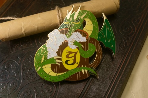 ”The only brew for the brave and true comes from the Green Dragon!” I designed 2 Green Dragon inspir