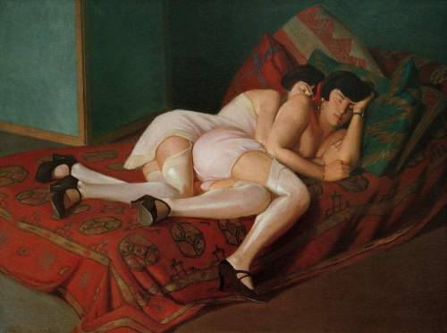 Georg Scholz, les sœurs, 1928 Nudes &