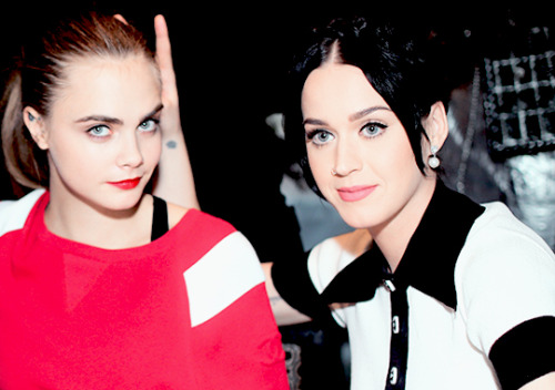 iheartkatyperry: Katy Perry and Cara Delevingne at the Chanel yacht party - 3.30.15