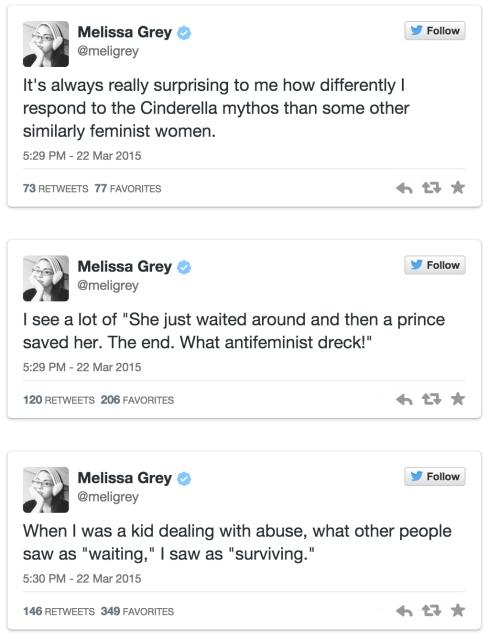 semi-crazyblondegirl: imagineagreatadventure: I just thought this set of tweets was really important