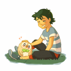 mintysmoothie:I hope we get to see more of Ash and his birb!
