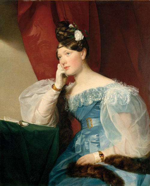 Friedrich von Amerling, Julie Countess of Woyna (1832)