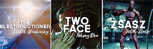 the-jason-todd: gotham rouges in the arkham games 