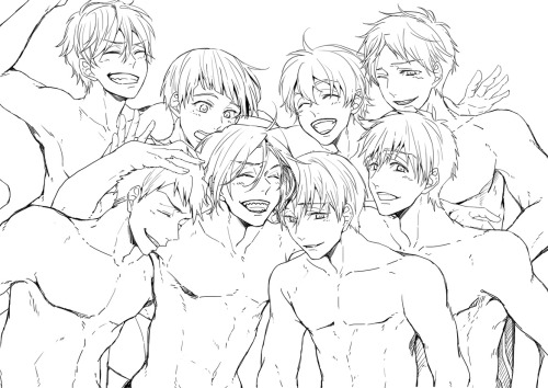 dancing-on-stars:  Free!_Log詰め_3 | 0834 