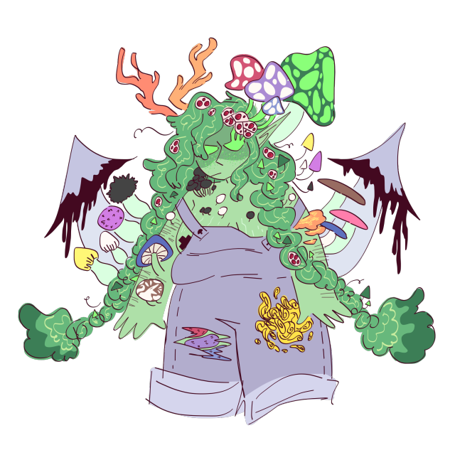 i like to imagine going into a rage does some crazy shit to moonshine's fungal form, like, it makes the fungi mutate and go...