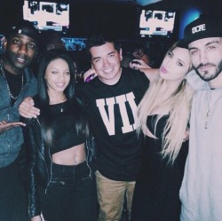 villegas-news:  November 10th: Jasmine celebrating her EP release party with her friends