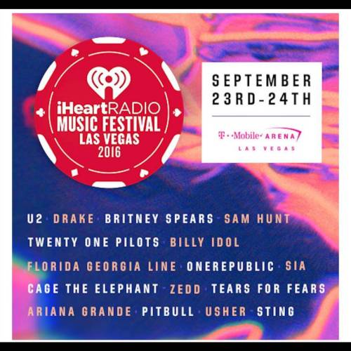 That moment when you win tickets on the radio to the sold out iHeartRadio Music Festival 2016 in Las
