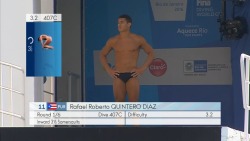 debriefed:  Sports Hotties: diver Rafael Quintero (Puerto Rico) 