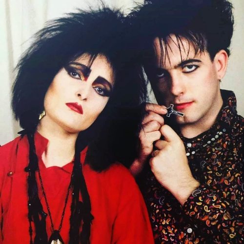 Siouxsie &amp; Robert Smith 1984 . . @siouxsieandthebanshees  @thecure  . . . . . . . . . . . . 