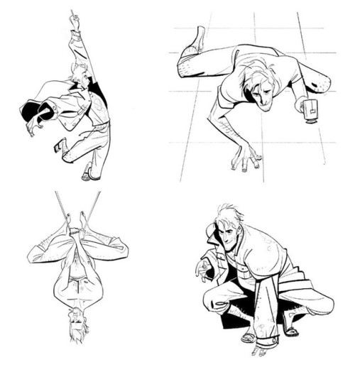 ca-tsuka:“Spider-Man: Into the Spider-Verse” character-designs by Shiyoon Kim.Pre-order the artbook 