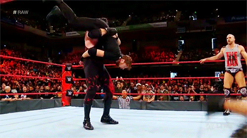 mith-gifs-wrestling:  Seth’s desperate agonized crawling in the foreground is…