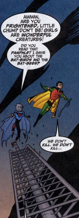 seinemajestat:We don’t kill. We don’t kill.[Superboy v3 85]