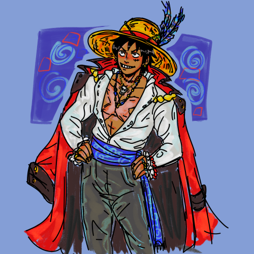 This Lil Goofball Really Is Going To Be The Pirate King