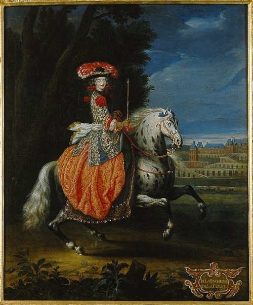 Madame La duchesse de la Ferte by Joseph Parrocel, 1670s