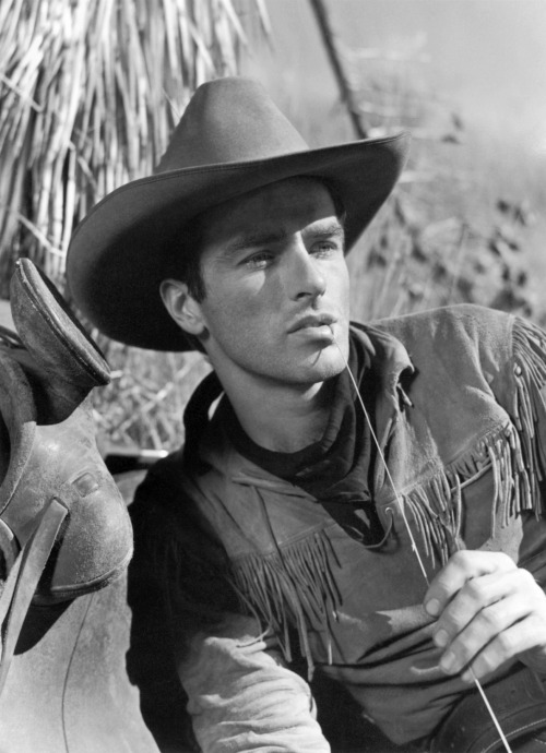 Montgomery Clift in Red River (Howard Hawks, 1948)