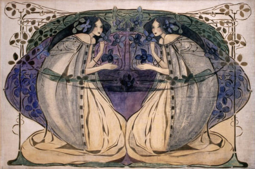 brigantias-isles:Spring  - Frances MacDonald