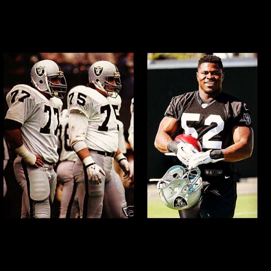 #RN4L #raiders #raidernation #old #new #mack #alzado #long #silverandblackattack