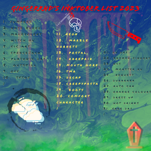 Lil Sneak Peak As Always For Whats Coming For The Next 31 Days :D 