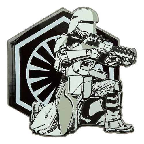 The next pin in Disney Store’s The Force Awakens pin series is a First Order Snowtrooper! Just