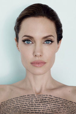blissfully-chic:  Angelina Jolie for Vanity