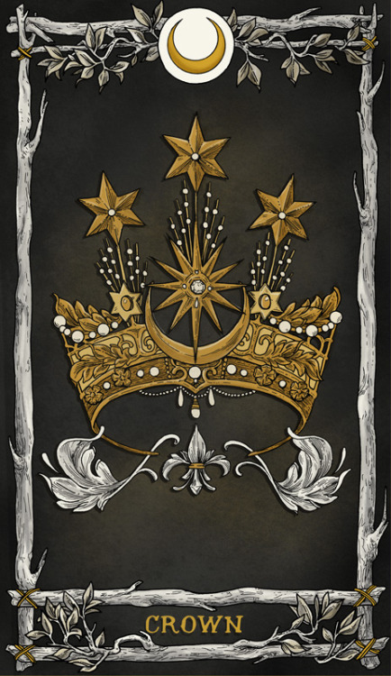 THE STARLESS SEA TAROT CARD COUNTDOWN: The Crown and the Sword “The owl who consumed Fate’s eyes gai