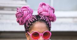 theworldsfreshestafricans:  Double bun madness &lt;3 Gurl yaaaassss