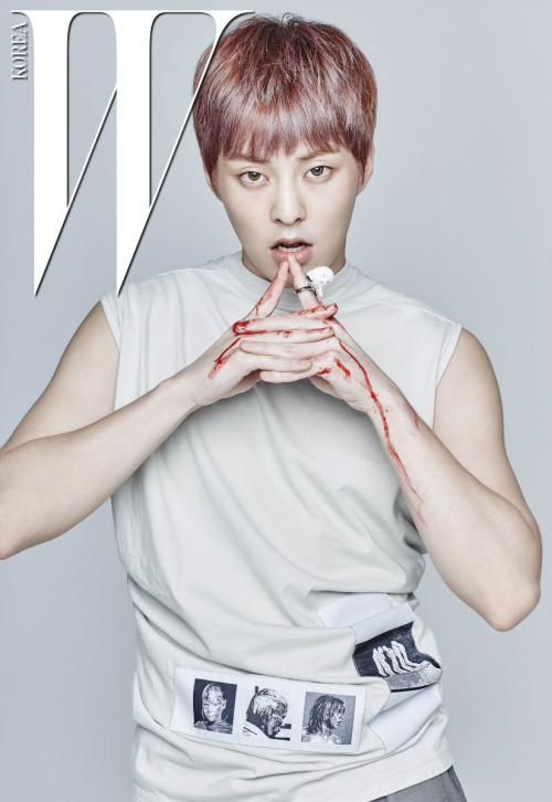 EXO Xiumin - W Magazine July Issue ‘16