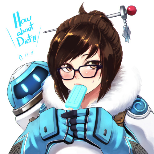 Porn Pics overwatchsluts:  i think mei deserves more