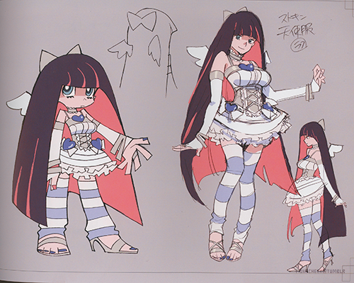 mokacheer: Art of Panty and Stocking (1/?)   &lt; |D’‘‘