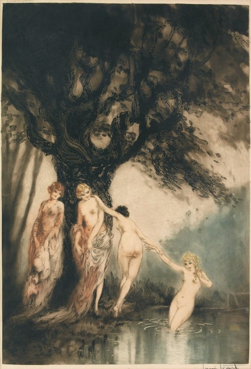 Sex noonesnemesis:  Bathing Beauties Louis Icart pictures