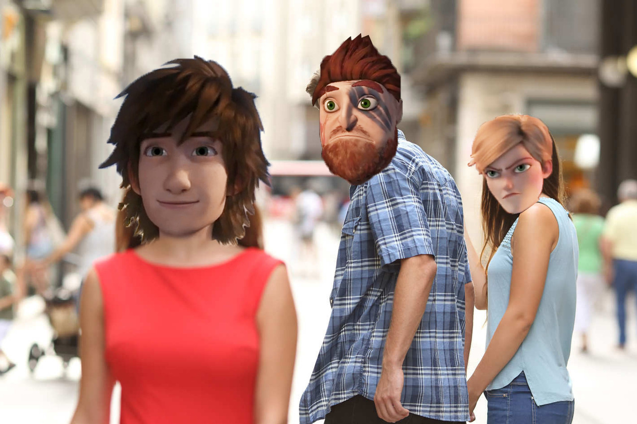 oneleggeddork:  I was originally just going to do the Hiccup scrap metal meme but