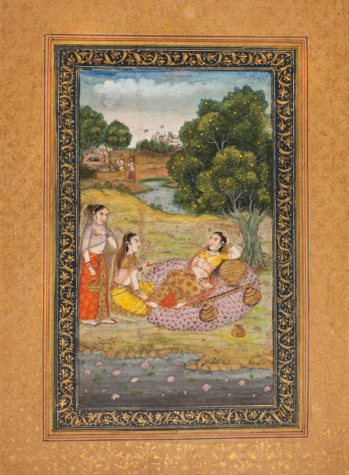 Illustration from a ragamala series: Gujari ragini