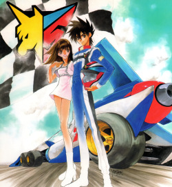 Animarchive:    Future Gpx Cyber Formula Saga (Mutsumi Inomata Illustrations - Sai,