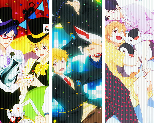 semezukas:  15 reigisa moments in official art (❁´▽`❁)*✲ﾟ* 