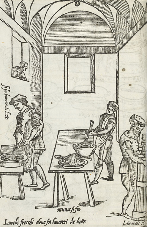 We recently digitised some illustrations from a cook book written around 1570 by Bartolomeo Scappi, 
