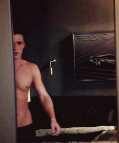 bromofratguy:  walking out of my room  