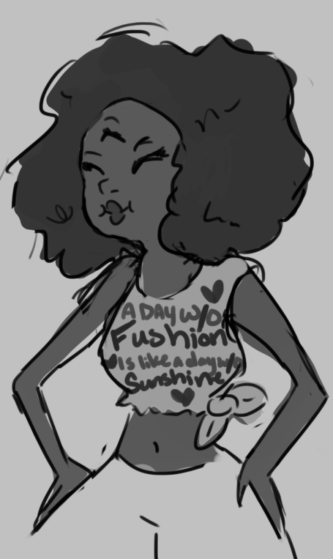 awethyst:  artemispanthar:  My brother had a shirt that says “a day without fusion is like a day without sunshine” which is a science joke but I feel like Garnet would really like to have that shirt too   