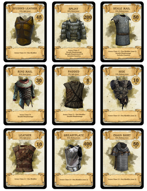OVER 300 DOWNLOADABLE &amp; PRINTABLE D&amp;D CARDS!I made over 300 of these bad boys to better help